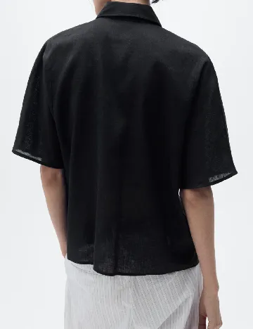 Camasa Mango, negru