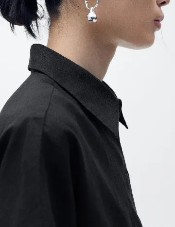 Camasa Mango, negru