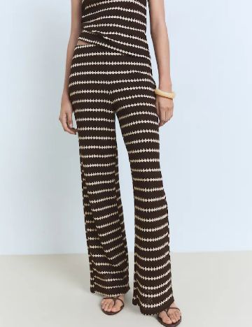 Pantaloni Mango, maro