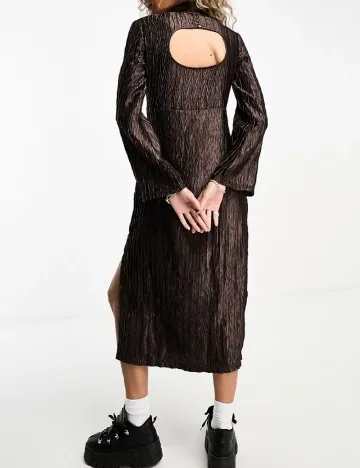Rochie medie Native Youth, maro
