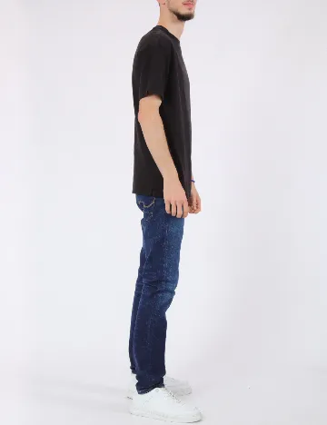 Tricou Oversize American Eagle, negru Negru