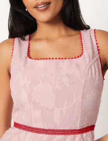 Rochie medie Coast, roz