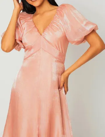 Rochie medie Coast, roz