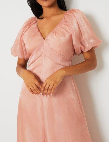 Rochie medie Coast, roz