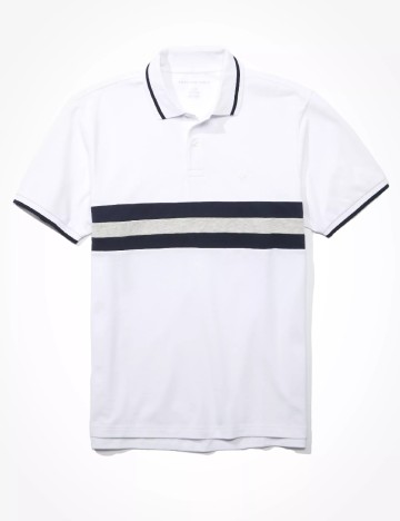 Tricou American Eagle, alb