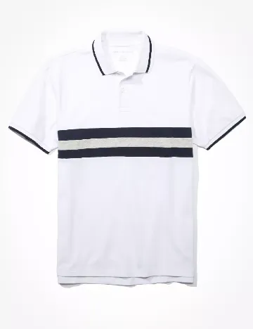 Tricou American Eagle, alb