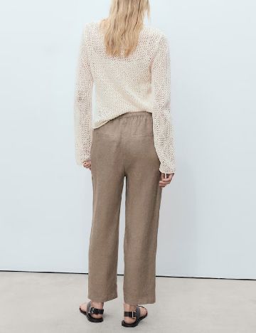 Pantaloni Mango, maro