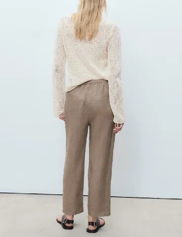 Pantaloni Mango, maro