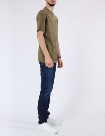 Tricou Oversize American Eagle, verde