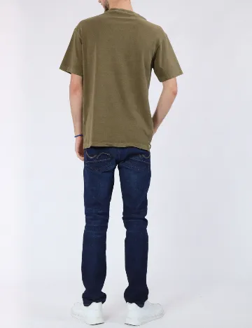 Tricou Oversize American Eagle, verde