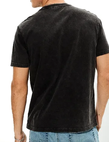Tricou American Eagle, negru Negru