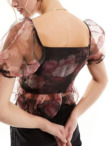 Top Miss Selfridge, floral print