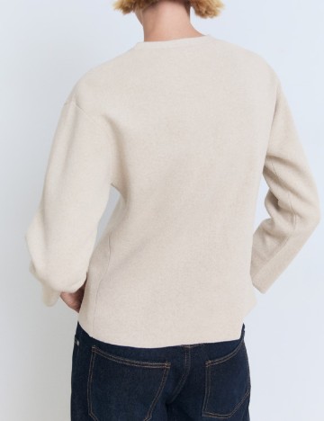 Cardigan Mango, bej