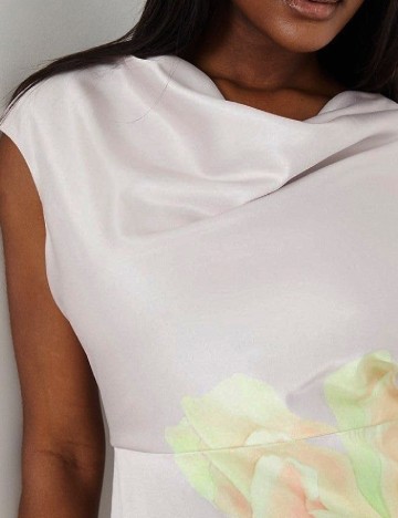 Rochie medie Coast, gri deschis