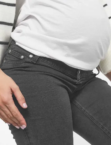 Blugi Asos Maternity, gri Gri