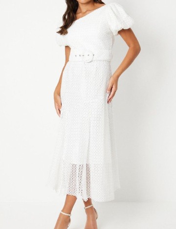 Rochie medie Coast, alb
