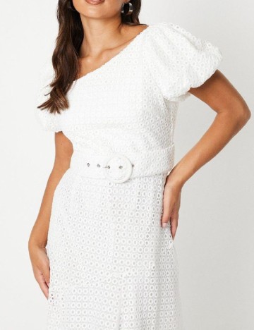 Rochie medie Coast, alb