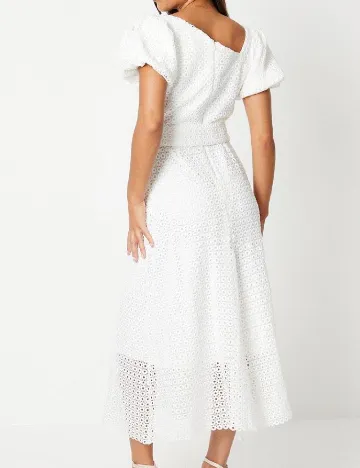 Rochie medie Coast, alb