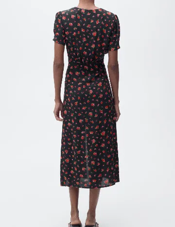 Rochie medie Mango, floral print Floral print