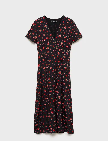 Rochie medie Mango, floral print Floral print
