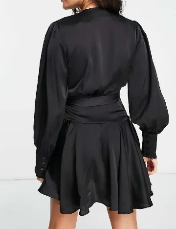 Rochie scurta Glamorous, negru Negru