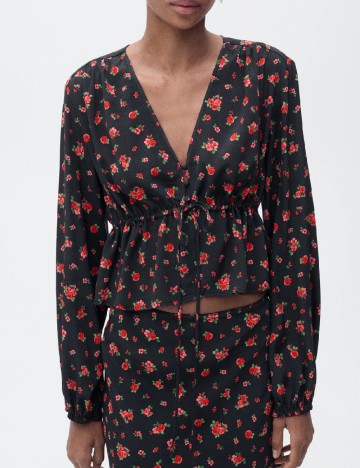 Bluza Mango, floral print