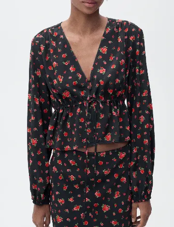 Bluza Mango, floral print
