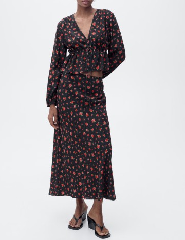 Bluza Mango, floral print