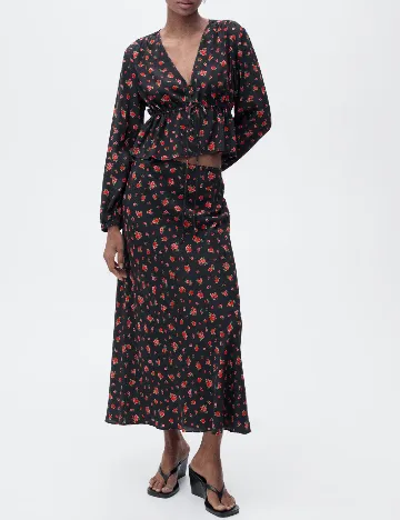 Bluza Mango, floral print
