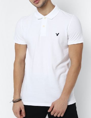 Tricou American Eagle, alb
