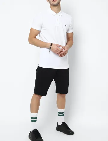 Tricou American Eagle, alb