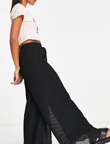 Pantaloni Reclaimed Vintage, negru