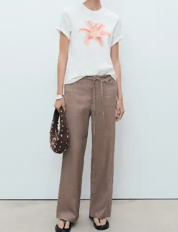 Tricou Mango, alb