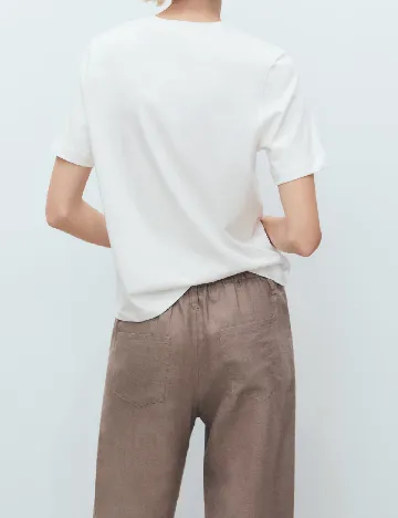 Tricou Mango, alb