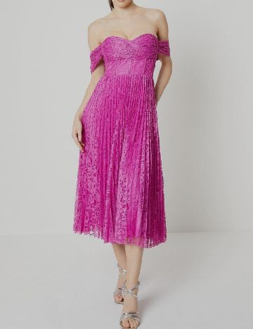Rochie medie Coast, magenta