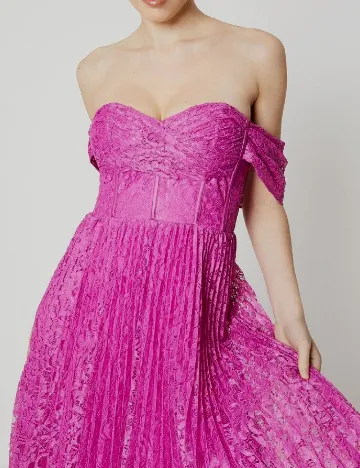 Rochie medie Coast, magenta Roz