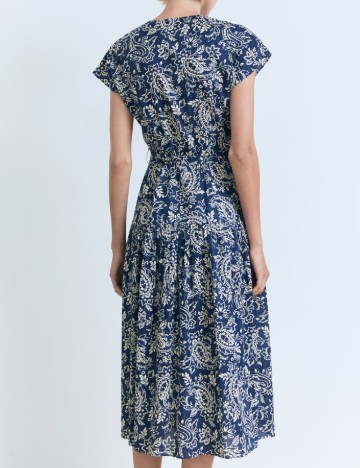 Rochie medie Mango, bleumarin