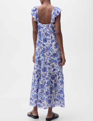 Rochie lunga Mango, albastru