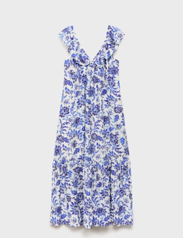 Rochie lunga Mango, albastru