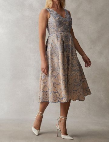 Rochie medie Coast, crem