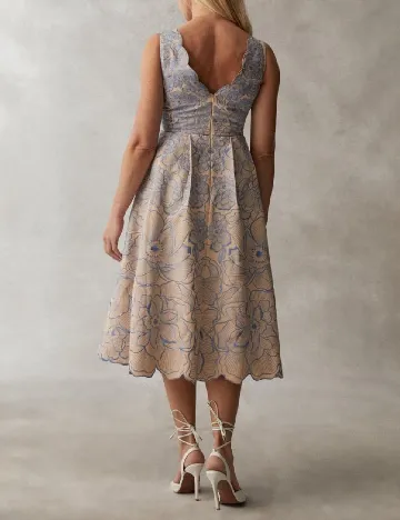 Rochie medie Coast, crem