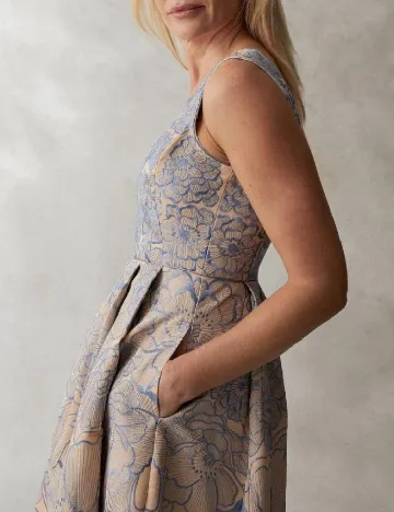 Rochie medie Coast, crem