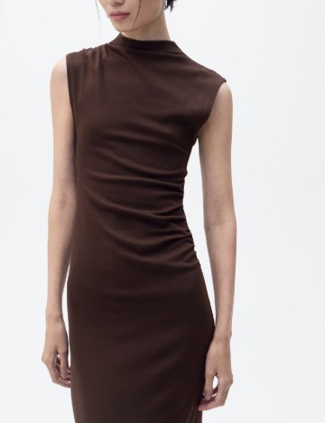 Rochie lunga Mango, maro