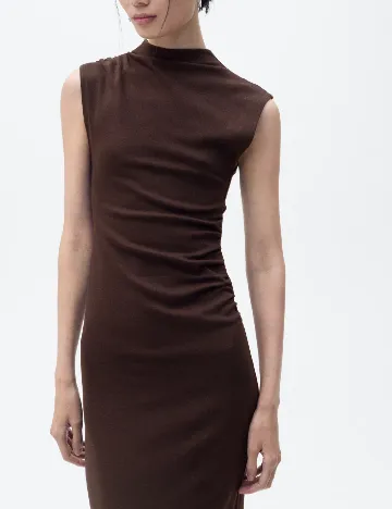 Rochie lunga Mango, maro Maro