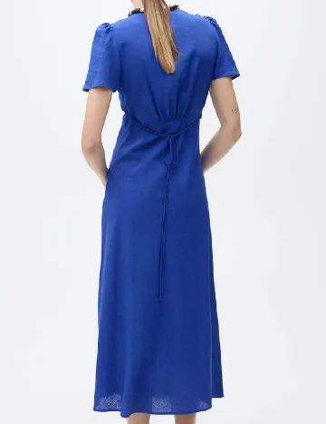 Rochie lunga Mango, albastru Albastru