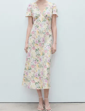 Rochie medie Mango, mix culori Mix culori