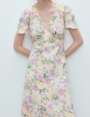 Rochie medie Mango, mix culori