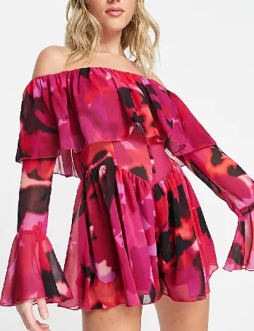 Salopeta ASOS, mix culori