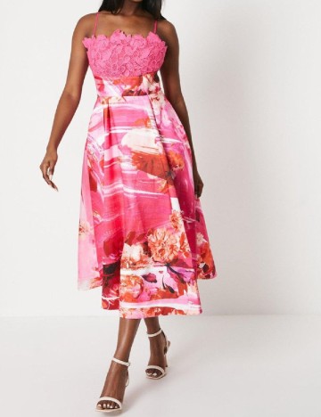 Rochie medie Coast, roz