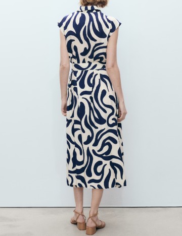 Rochie medie Mango, bleumarin